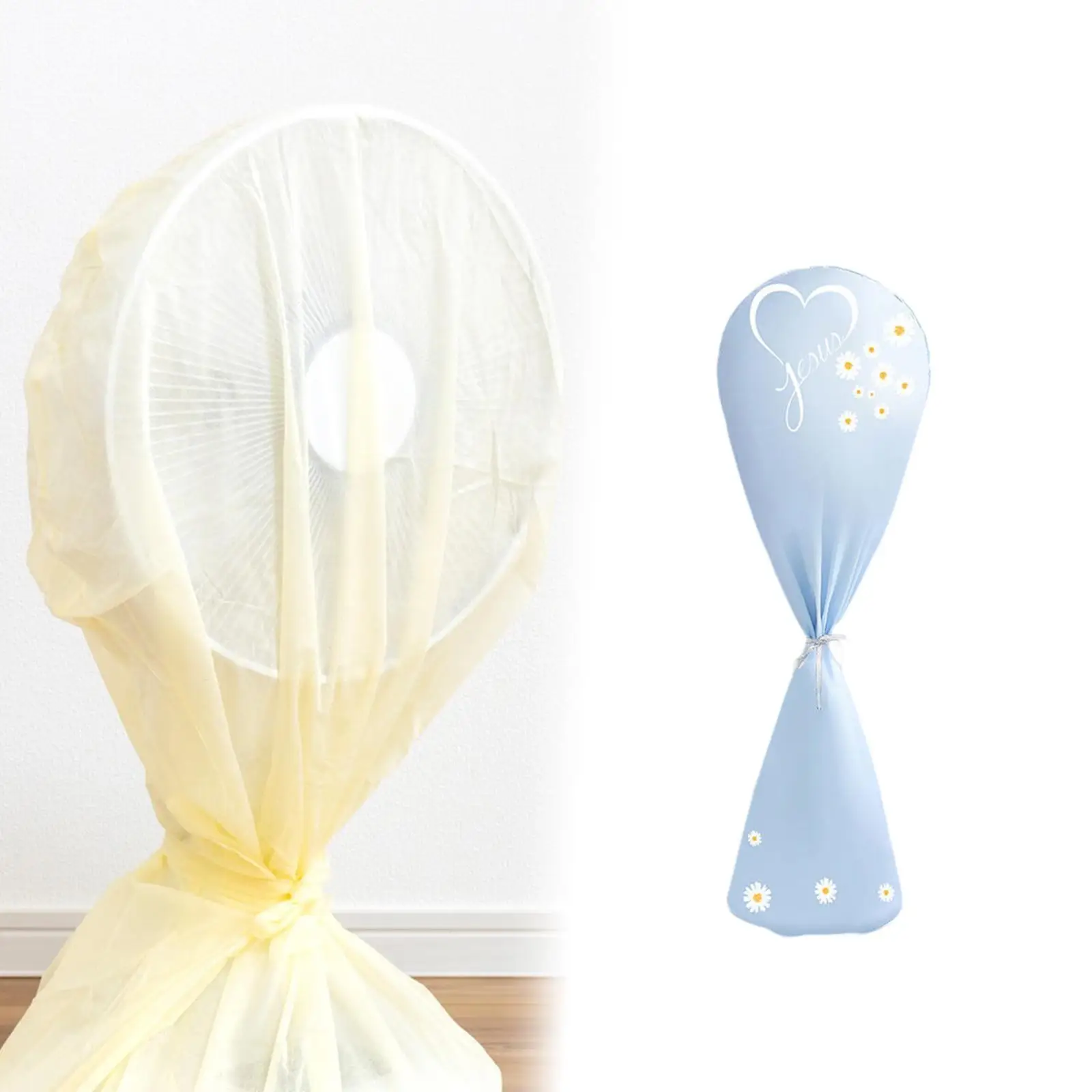 Universal Cover for Pedestal Fans, Electric Fan Protection for Indoor Use