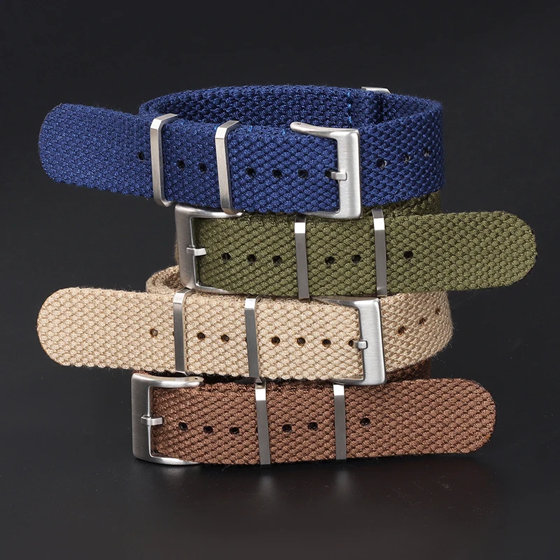 Premium Nylon Waterproof Sport Watch Strap - High-Quality Wristband