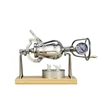 300ML 360ML 500ML Hand Popcorn Machine Open Firing Popcorn Puffing Machine Stainless Steel Mini Popper Manual Popcorn Maker 5