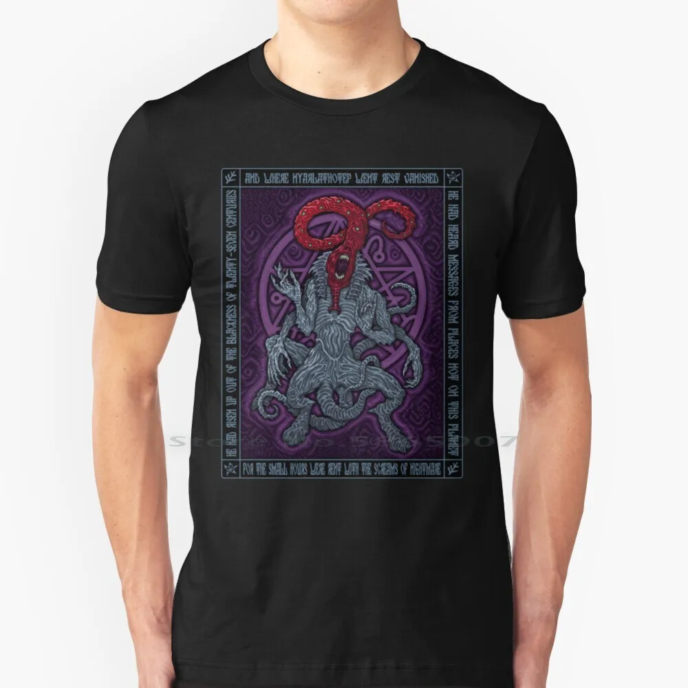 Nyarlathotep Icon-Azhmodai 2018 Футболка 100% хлопок звонок Cthulhu Hp Necronomicon Miskatonic Университет