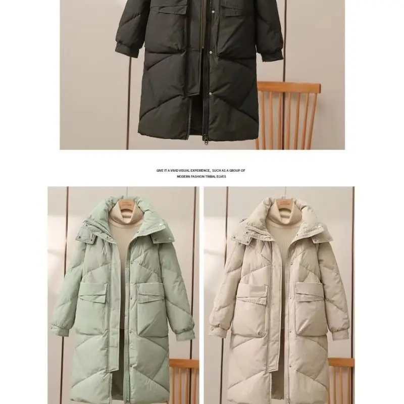 Рисунок 6 - Женский пуховик средней длины