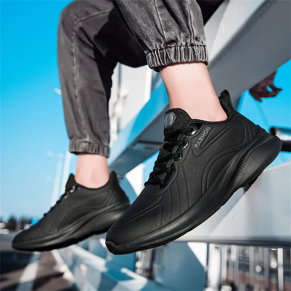 Suola Piatta Grigio Teni Per Basket Uomo Casual Walking Sneakers Skater Scarpe Uomo Sport Mobile Baskette Sneekers Twnis A Causa