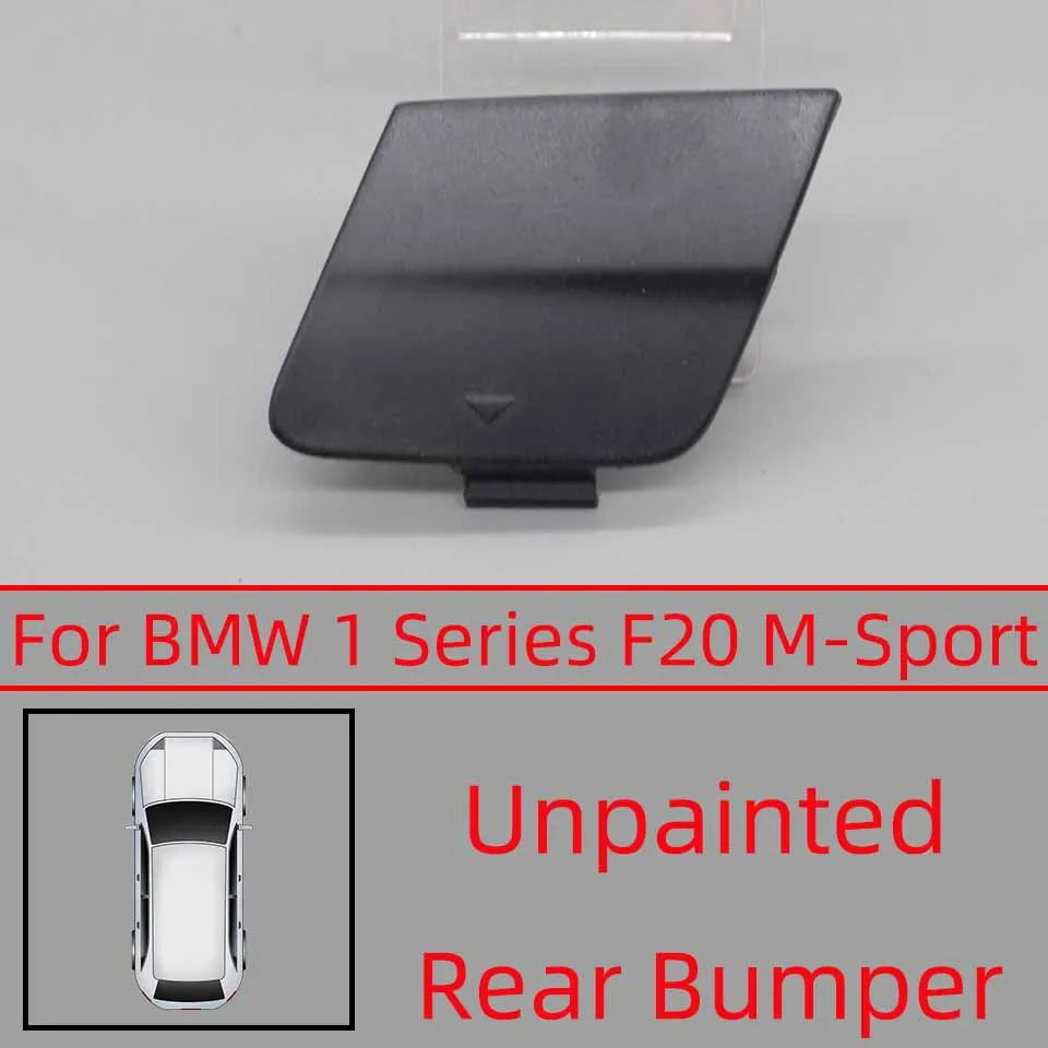 ACROPIX Front Side Car Bumper Tow Hook Cover Tow Cover Cap Black Sapphire Fit For Bmw 1 Series F20 F21 M Sport No.51118053828 Pack Of 1 I.1630391093