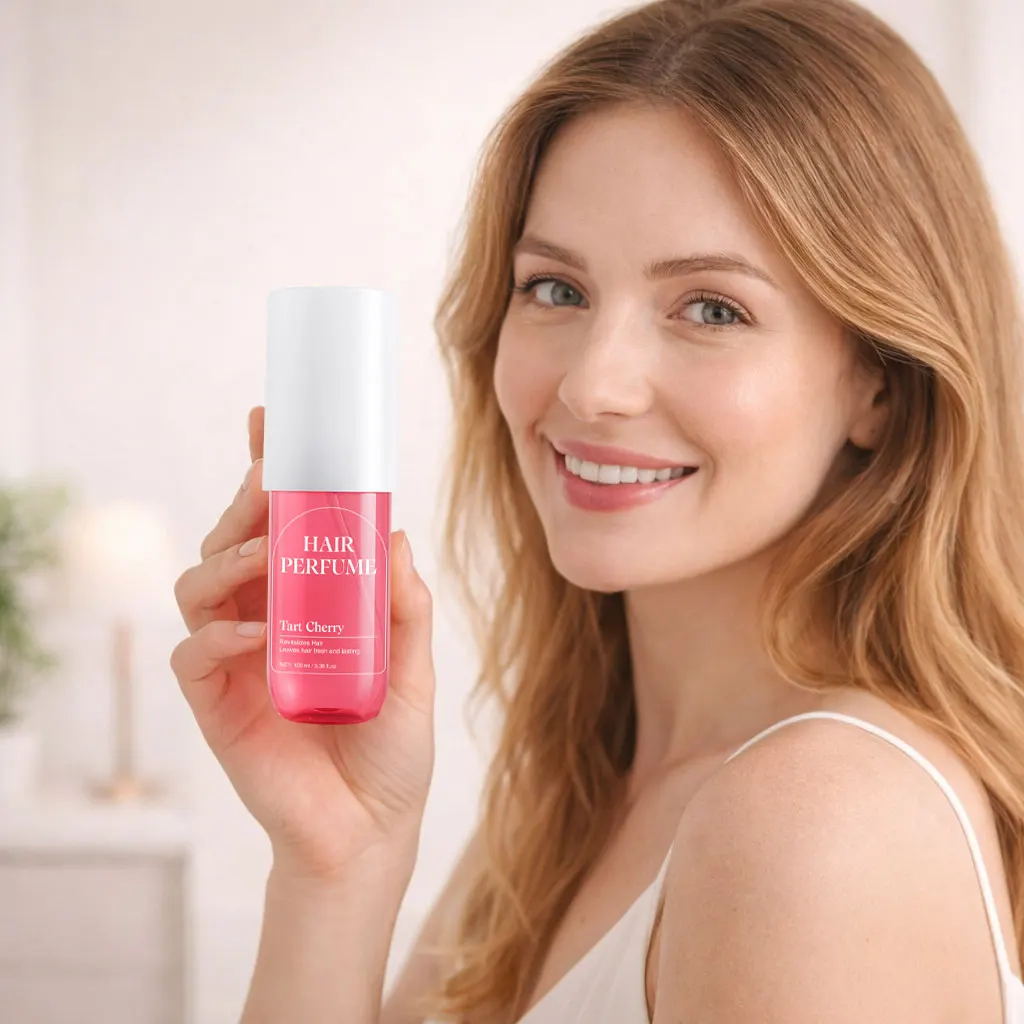 Kersen haarparfum en bodymist voor dames verfrissende hairspray_voghion.com