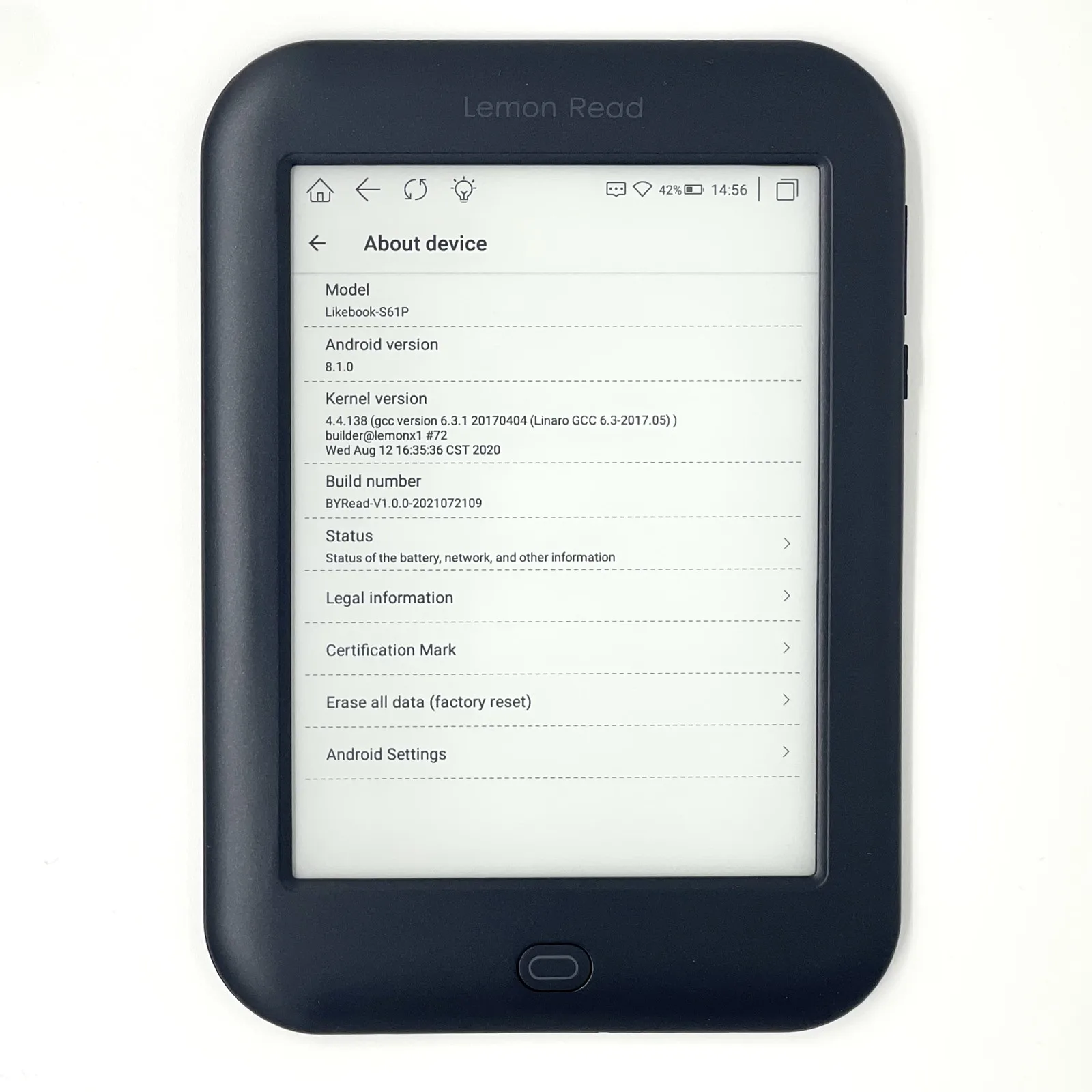Электронная книга Boyue S61P на Android 8,1 LikeBook, 16 ГБ, 212PPI,  электронная книга LemonRead M1 kindle kobo E-ink, 6-дюймовая электронная  книга ...