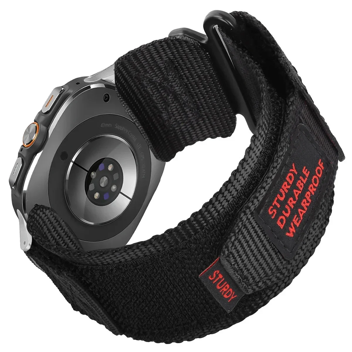 Nylon Loop Strap for Galaxy Watch Ultra - Sport Wristband Bracelet
