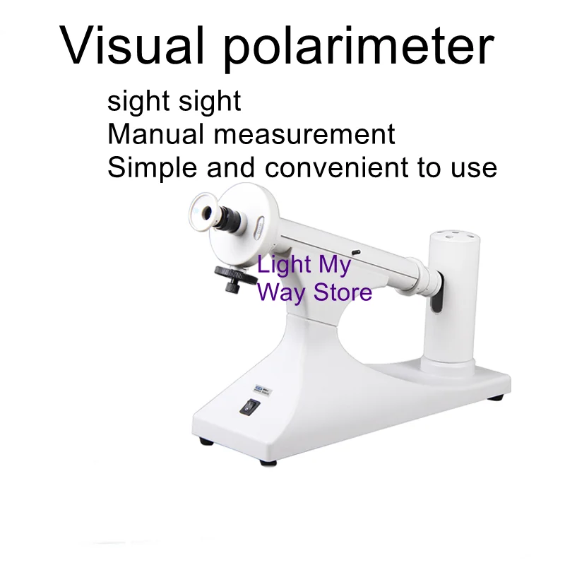 

Laboratory visual disc polarimeter WXG-4 specific rotation detection analysis and determination of sugar concentration meter