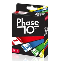 UNO Phase 10 Kartenspiel, Fun High Fun Multiplayer Toy Designs Paying Board Game Card Family Party Toy 1