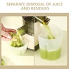 D0AB Masticating Juicer Machines 150W Slow Cold Press Juicer High Juice Juicer for Fruits and Vegetables Easy to Clean 3
