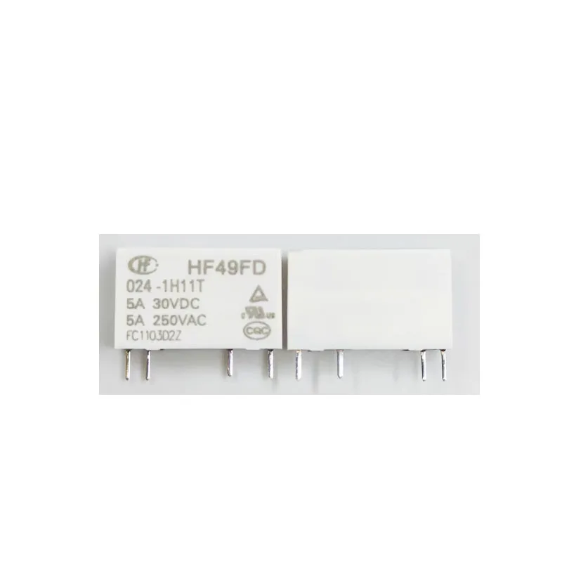 

Горячая новинка HF49FD 024-1H11T HF49FD 024 1H11T 5A 24VDC 4-футовое реле