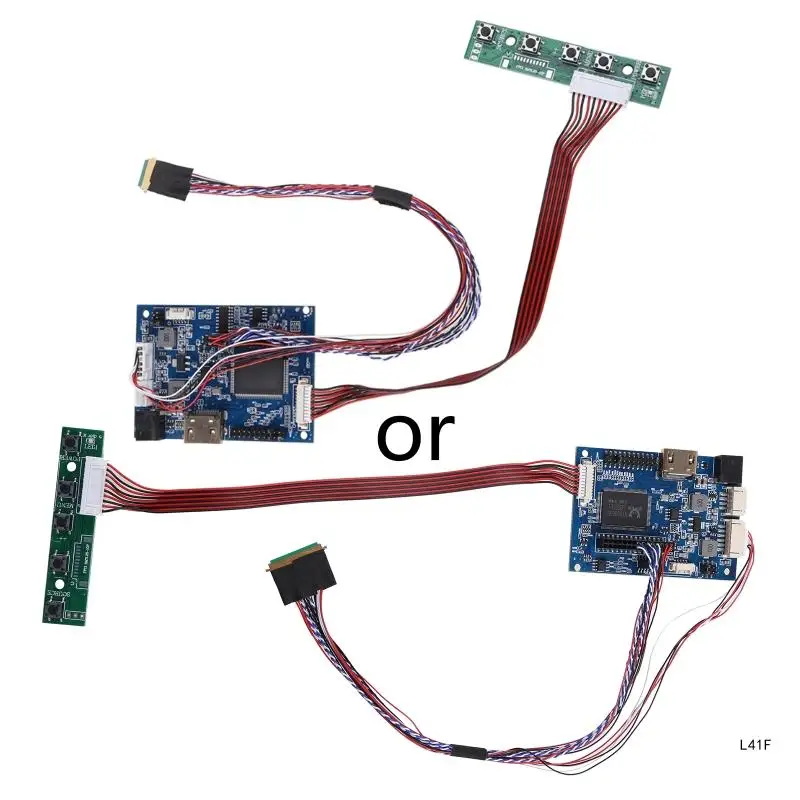 

40-контактный комплект кабелей Lvds для платы контроллера LVDS, сигнальный интерфейс для Raspberry 3 LP156WH2 TLA1 TLE1