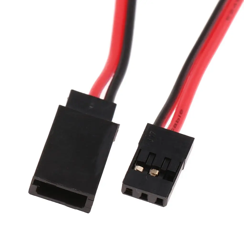 Connecteurs adaptateurs Deans vers FUTABA/JR 125mm 2 pièces