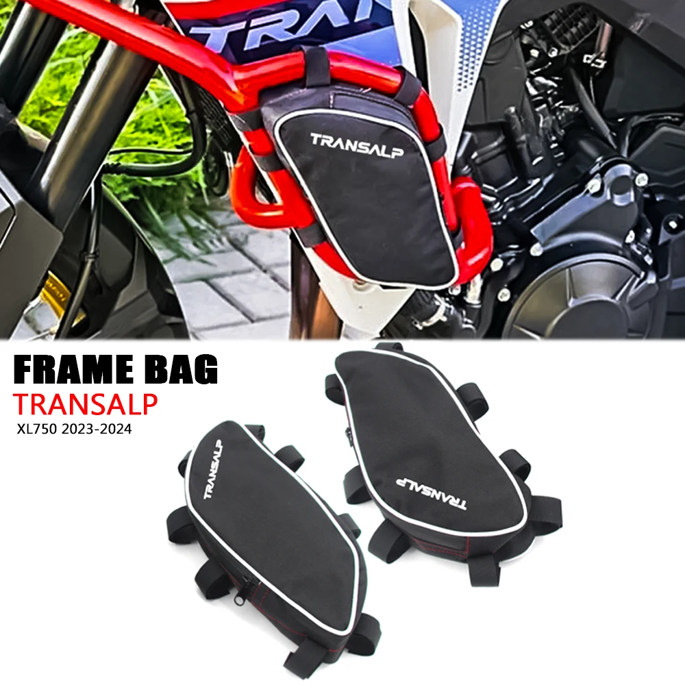 

XL750 Transalp Accessories Frame Crash Bars Waterproof Bag For Honda XL 750Transalp Original Bumper Repair Tool Placement Bag