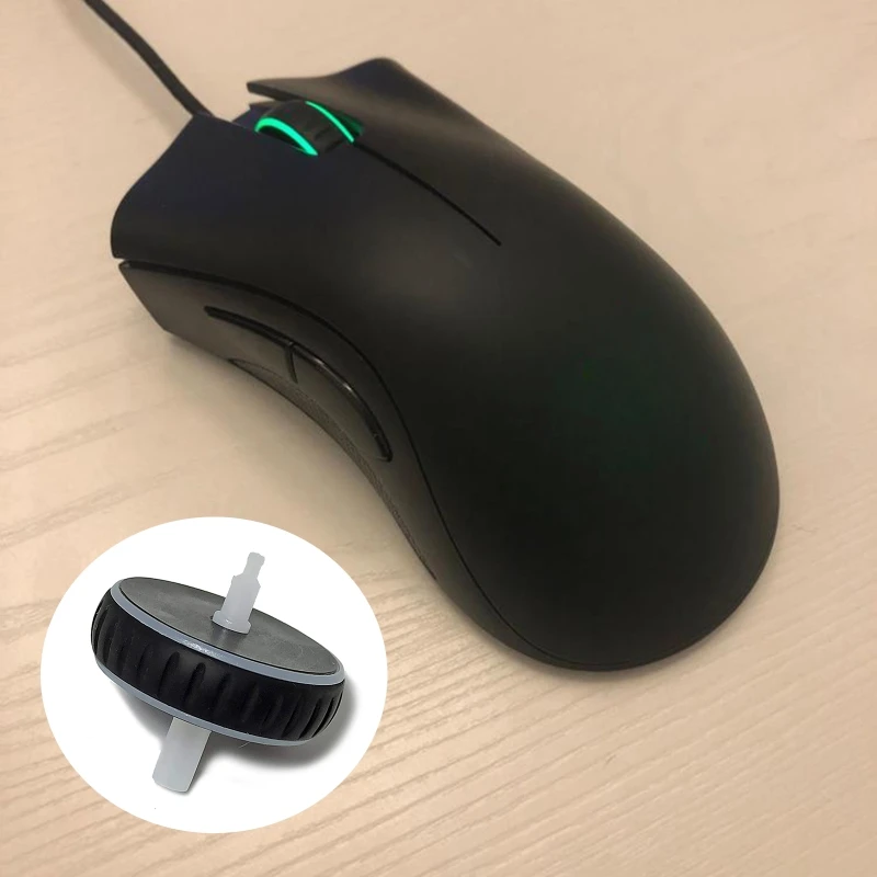 Peça da Polia da Substituição do Rolo da Roda dos Ratos do Rolo da Roda do Rato do Jogo para Razer Deathadder 2013 Rato de Chroma da Morte - Imagem 4