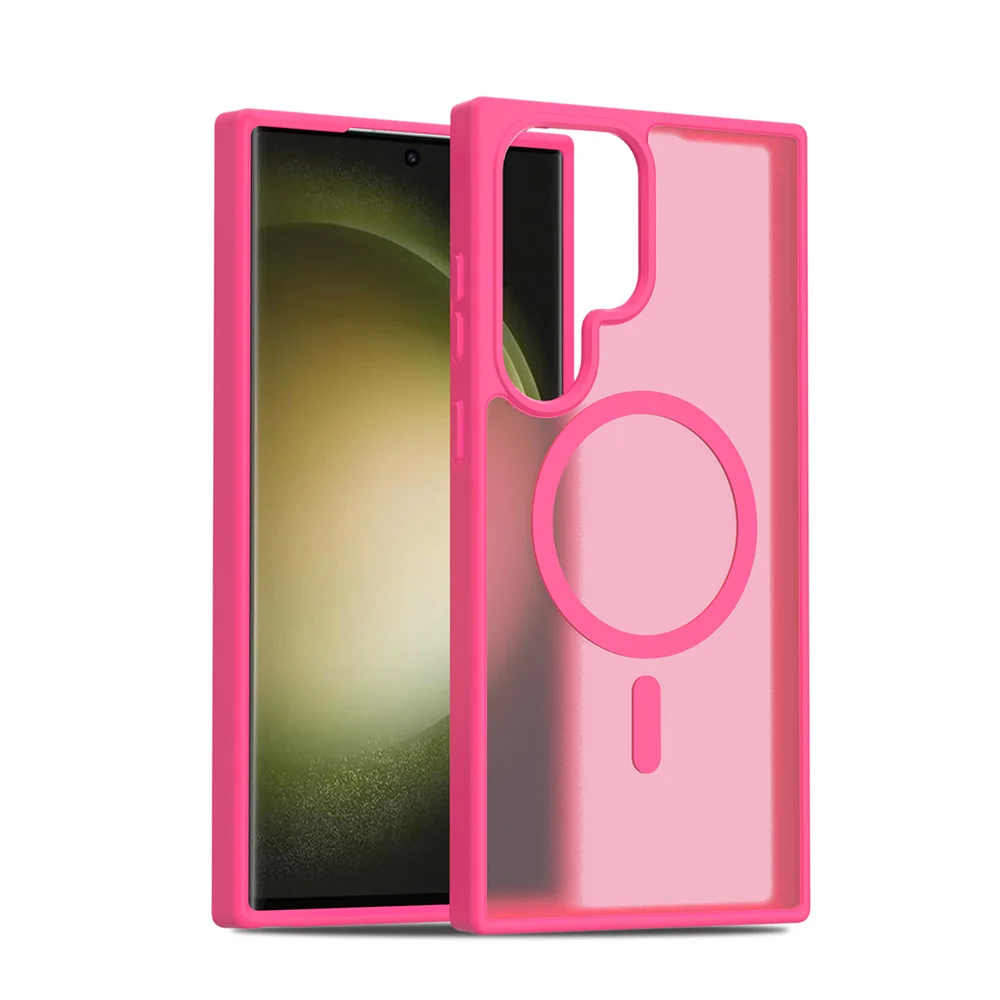 Luxury Dual-Material Protective Phone Case - Sleek Back Cover Design