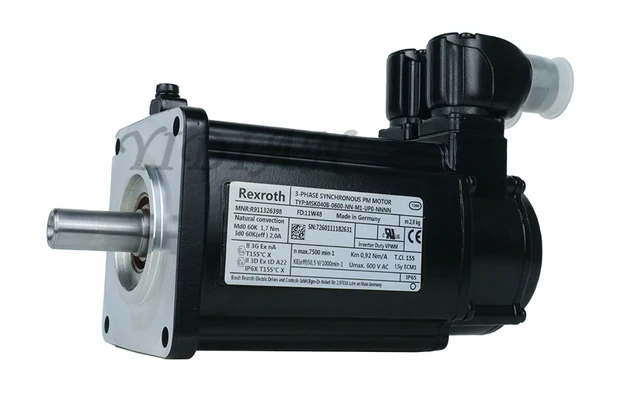 Woodworking R911326398 Rexroth Brand Original 3-Phase Synchronous PM Motor  MSK040C-0600-NN-M1-UP1-NNNN Spare Parts - AliExpress