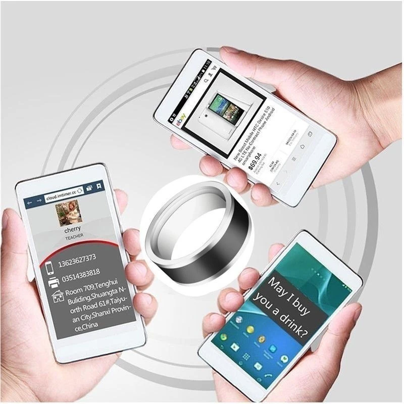 Multifunctional Smart Ring | Smart Rings Android | Nfc Finger Ring | Phone  Equipment - Rings - Aliexpress