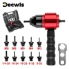M3-M8 Rivet Nut Gun, Removable Electric Rivet Nut Adapter, Household Manual Riveting Tool, Thread Insertion Gun Set With Wrench 1