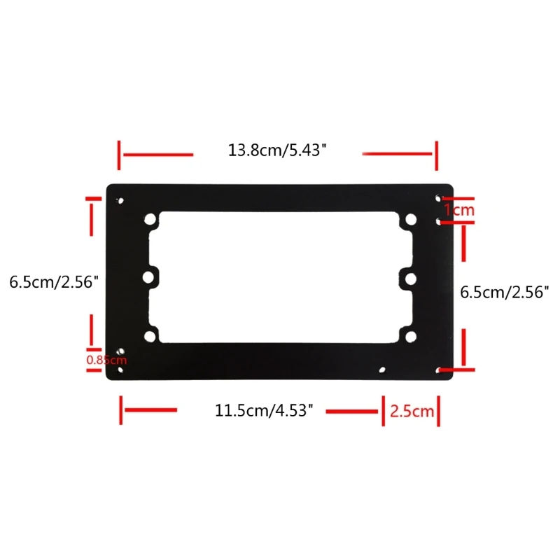 Durable Aluminum Atx to SFX Power Supply Adapter Mounting Bracket for Computer Conversion Mounting Frame