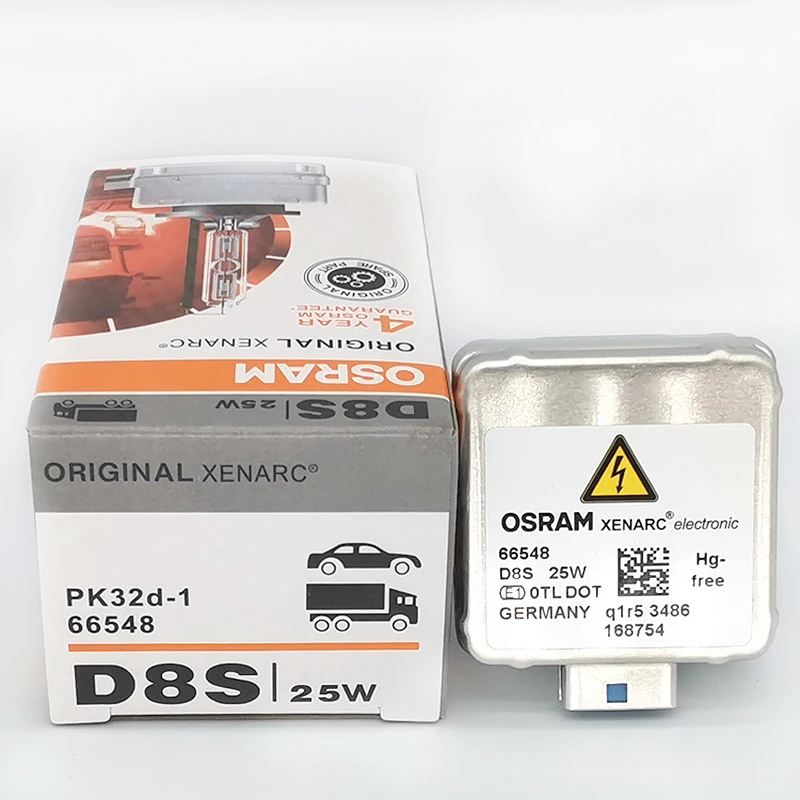 オスラムオリジナル XENARC キセノンランプ D8S 2 個車の HID