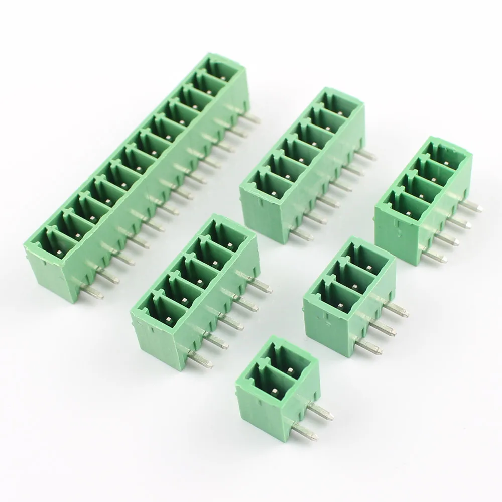 Screw Terminal Block Fishing Hook Link Rigs 3.5mm 3.81mm Pitch PCB Screw Terminal Block Connector Right Angle PlUG-IN Plug Socket 2P 3P 4P 5P 6P 7P 8P 9P 10P 12P 14P 15P
