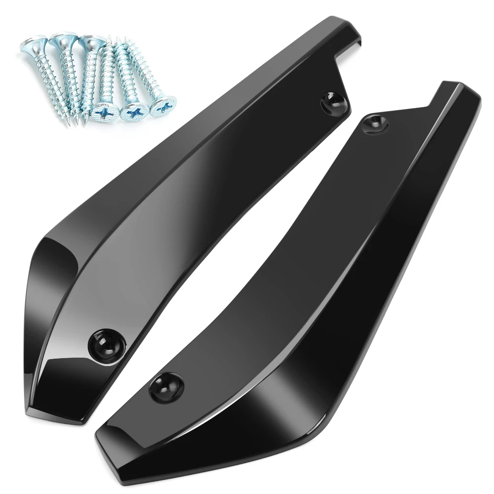 Rear Bumper Lip Diffuser Splitter Canard Spoiler for Audi A3 B6 B8 B5 B9 A6 C5 C6 C7 A5 Q5 Q7 8P 8V 8L