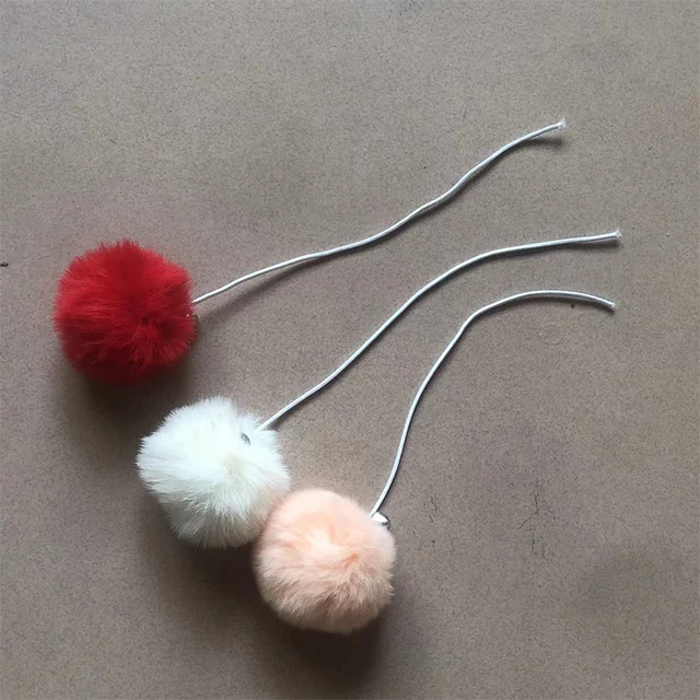Interactive Cat Toys Ball with Bell and String, Hanging Ball Toys Cat Tree Accessories, Cat Tower Swing Ball Toy 4