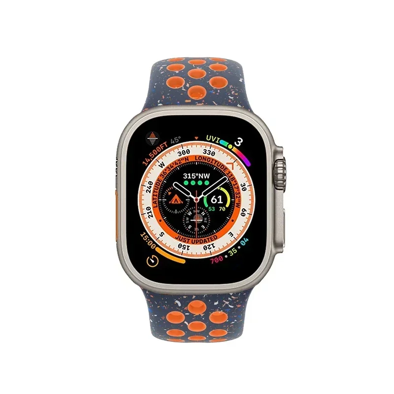 Colorful Particle Sport Rubber Strap