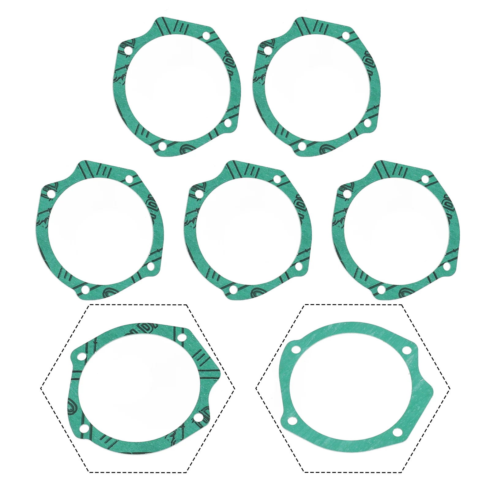 웹스토 주차 히터 연소실용 5피스 버너 가스켓, 탑 C E V 모델 3500 5000과 호환 가능