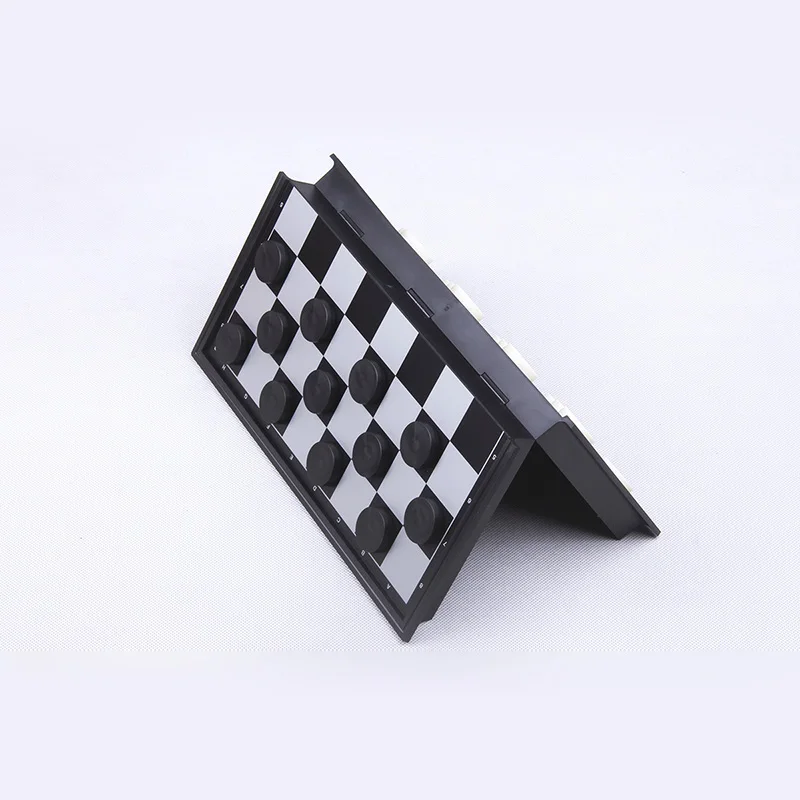 64 Grid International Magnetic Folded Black and White Checkers Students Must Have Desktop Games Educational Toys 3