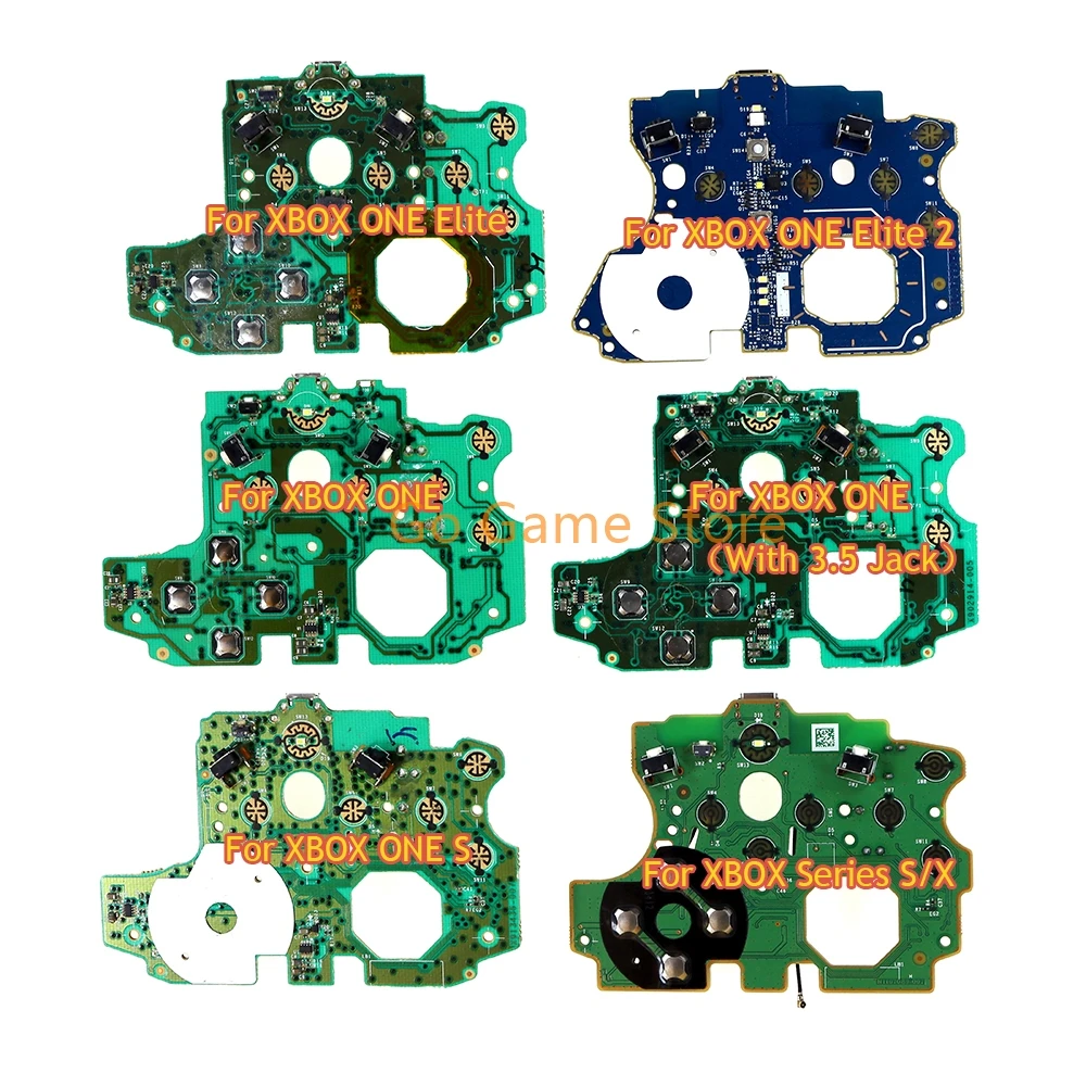 

5pcs For XBOXONE S Elite 1 2 Controller Circuit Board Power Supply Panel Motherboard For Xbox Series S X Repair Replacement