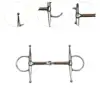 Horse Bit Full Cheek Snaffle Horse Chewing Training Bit H Shape Horse Mouth 5