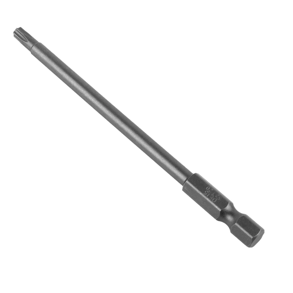 Sechskantschaft, Magnetkopf-Torx-Schraubendreher, Bit aus legiertem Stahl, 100 mm, T7/8/9/10/15/20/25/27/30/40, manipulationssicherer Stern für Sicherheit – Detail 24