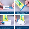 5-50pcs Rolling Tube Toothpaste Squeezer Toothpaste Seat Holder Stand Rotate Toothpaste Dispenser for Bathroom Accessories 4