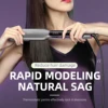 Kemei Professional Hair Straightener With LCD Ceramic Ionic Fast Heat-Up Hair Flat Iron Negative Ion Iron Styling Tools KM-2301 2