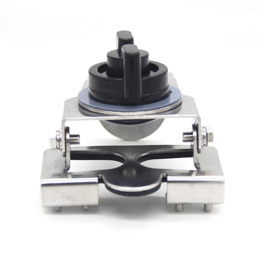 K-33 silver Mobile Car radio Antenna Mount Bracket with 5M Extension Cable for Kenwood Yaesu QYT Baojie KT-8900R TH-9800