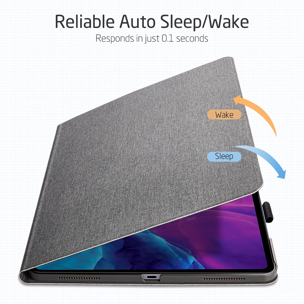 ESR for iPad Pro 12.9 Case Premium Funda Protective Case with Pencil Holder for iPad Air 5/ Air 4 Cover ipad case,tablet case