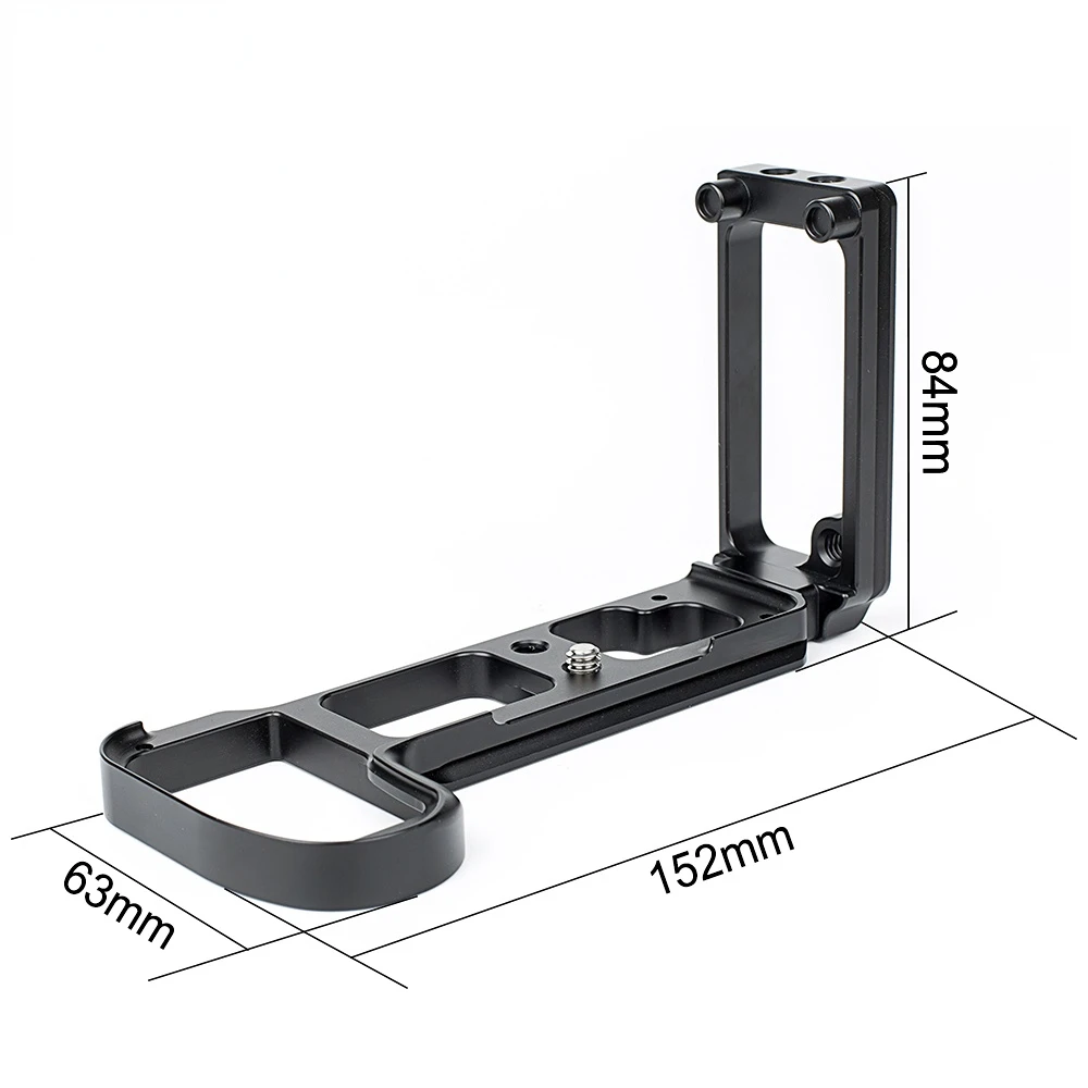 Câmera Tripé Cabeça para Tiro Horizontal Vertical Quick Release Plate Bracket Aperto de Mão para Nikon z5 z6 z7 Z6ii Z7ii - Image 5