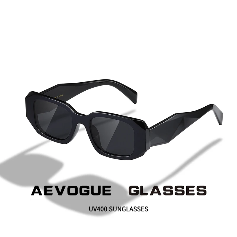 AEVOGUE Sunglasses Women Spectacle Glasses Frame Retro Sunglasses Glasses Men Punk Square UV400 AE1307