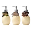 Cute Dinosaur Sub-Bottling Container Press Type Portable Shampoo Sub Bottling Reusable Prevent Leakage for Cosmetics Detergents 1