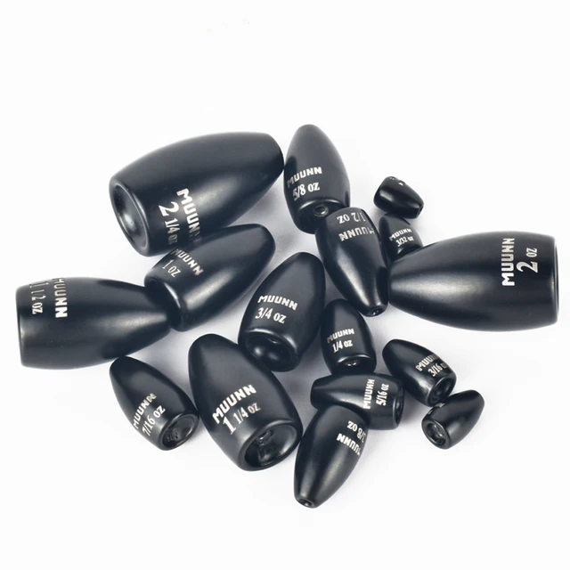 Bass Fishing Tungsten Bullet Weight Kit Nako Tungsten Weights 16