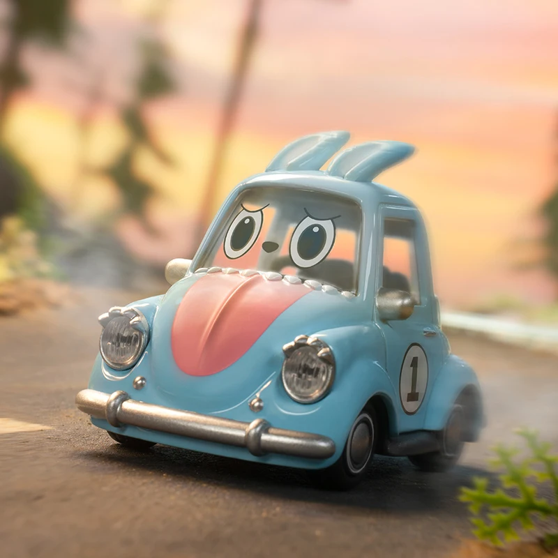 Фото POP MART POPCAR счастливые выходные серии глухая коробка игрушка кавайная кукла экшн-фигурка игрушка Коллекционная Фигурка модель сюрприз загадка коробка №5