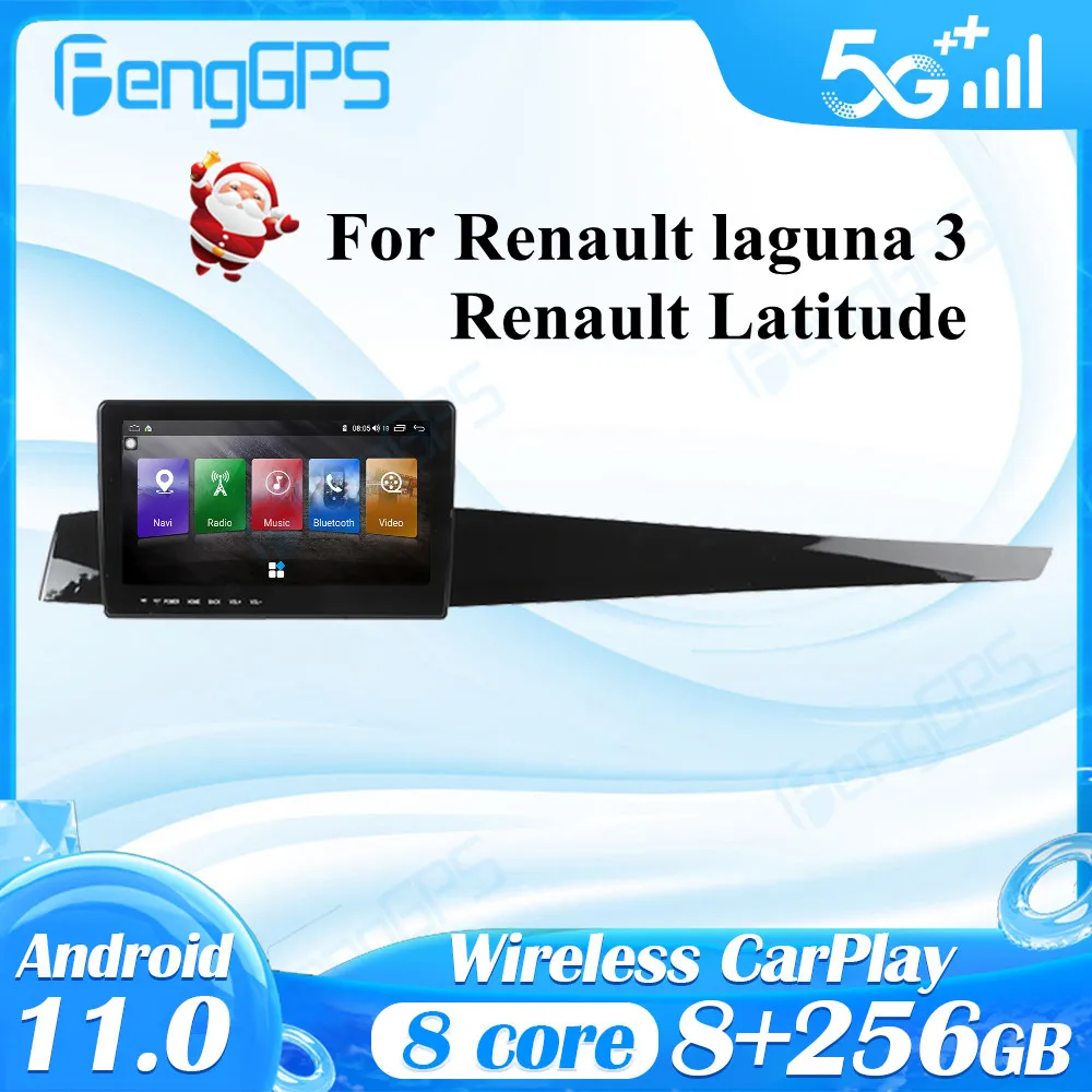 8+256gb Android 11 Car Radio Multimedia Player For Renault Laguna 3