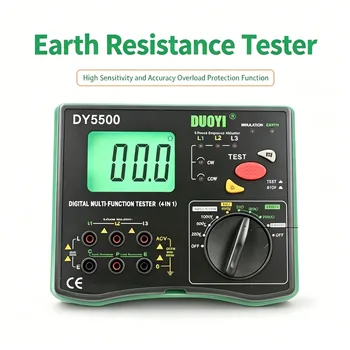 DY5500 4-in-1 Digital Megger Earth Tester