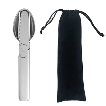 4-Piece Folding Cutlery Set 1