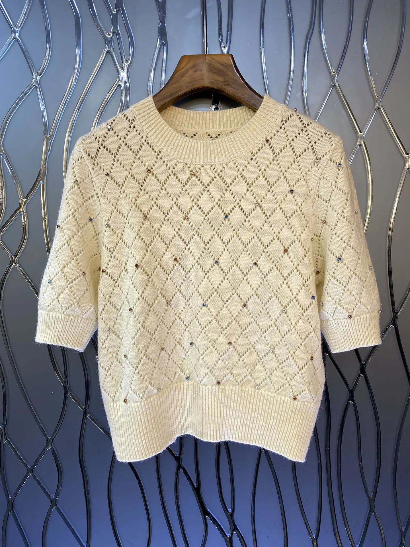 

2023 Autumn/Winter Fashion New Women's Clothing round Neck Sweater 0912