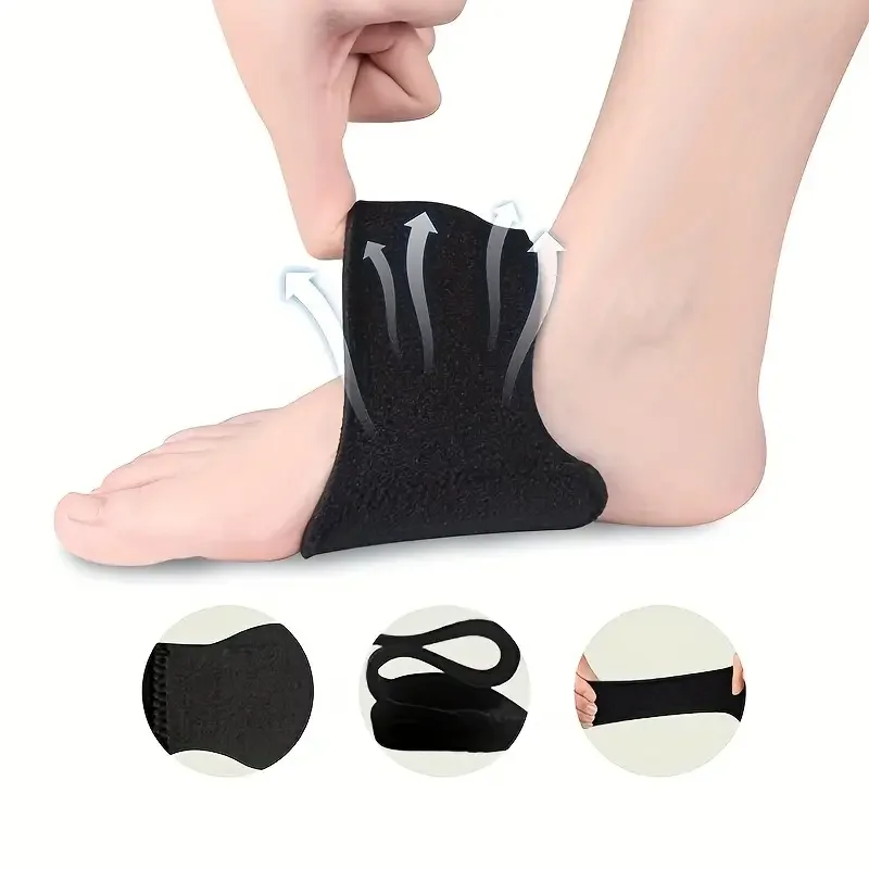 2pcs Compression Arch Support Brace for Men And Women For Flat Feet, High Arches, Fallen Arches, Heel Fatigue 4