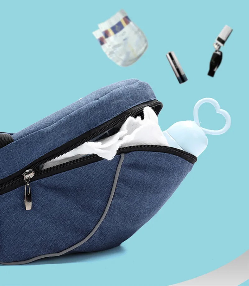 Baby Hip Seat Carrier Newborn Ergonomic Waist Stool, Baby Sling Hold Waist Belt Holder Hipseat Backpack Home Travel Accessories