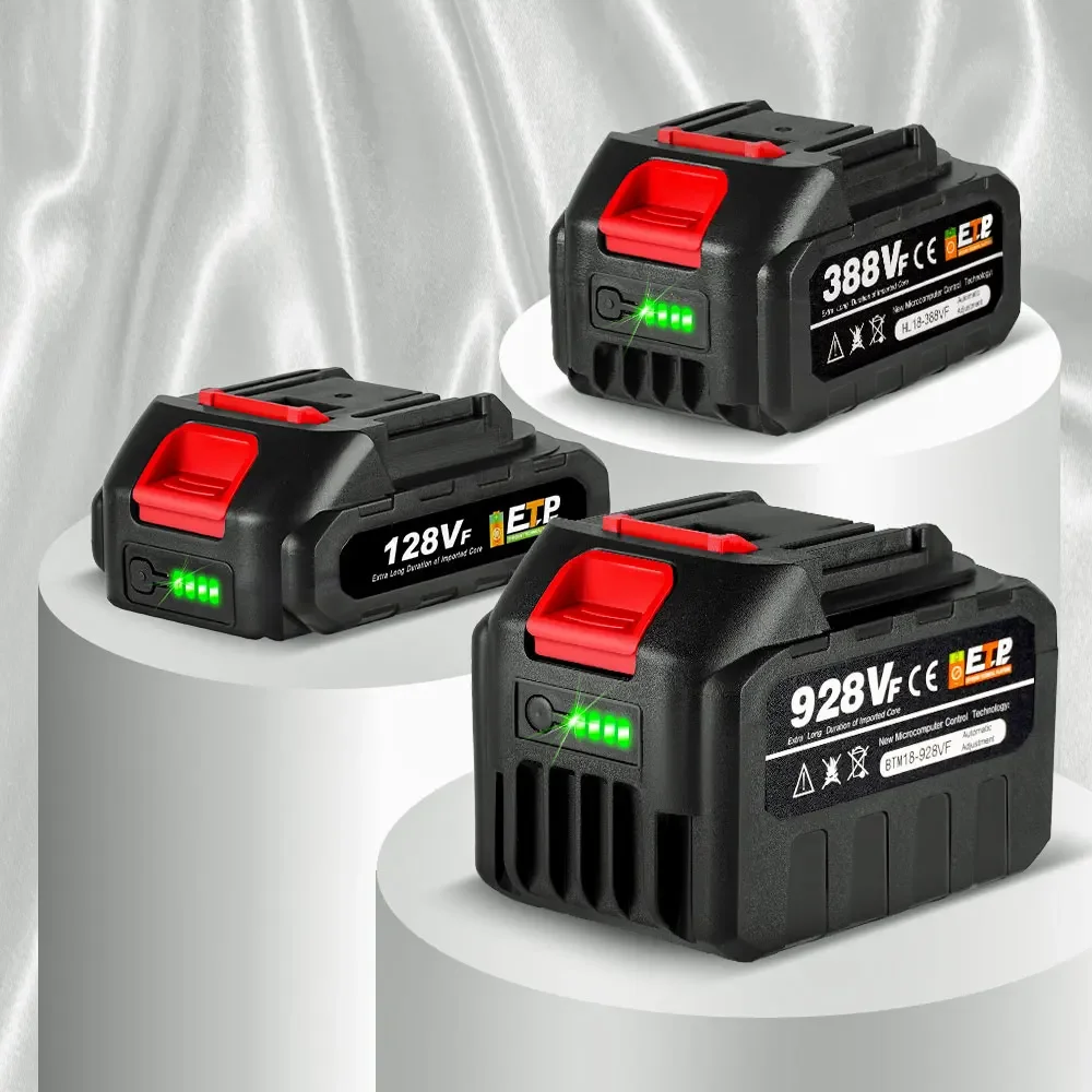 Rechargeable Li-lon battery 18V 30000mAh 15000mAh 7500mAh for Makita electric power tool lithium ion battery EU plug power tool battery rechargeable lithium batteries