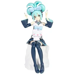 Hatsune Miku x Cinnamoroll Fairy Mirror Sleeping Beauty Figure - Car Ornament Collectible Toy Gift (No box)
